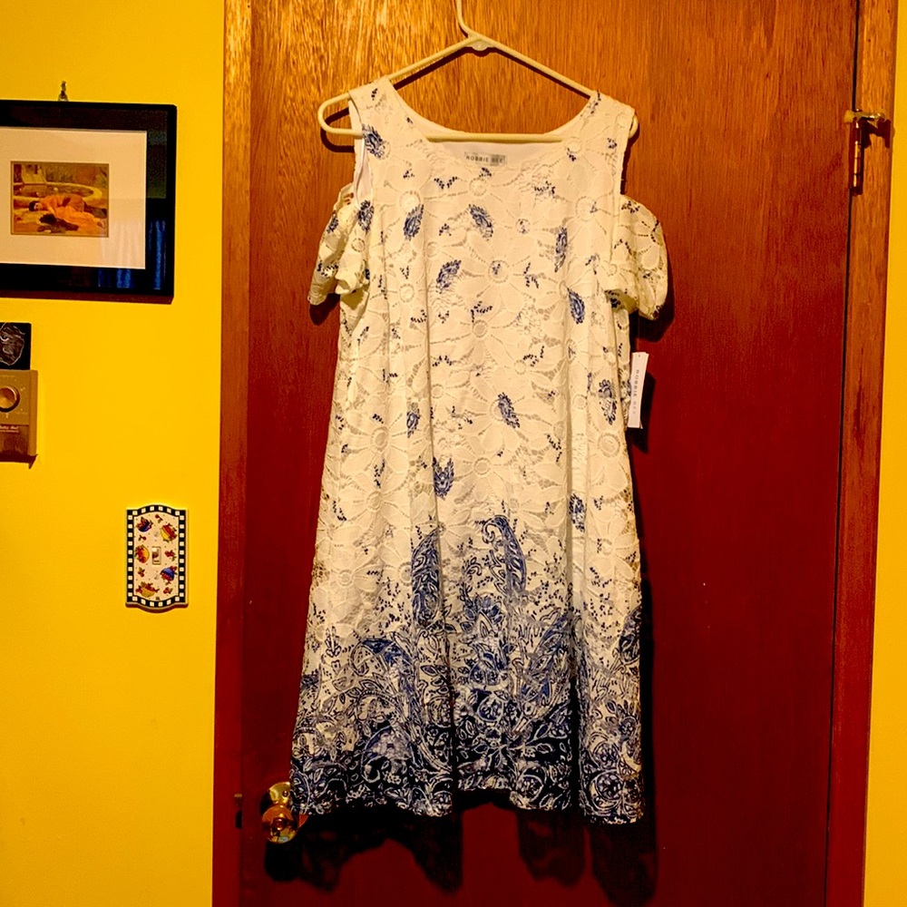 Mid length lace summer dress